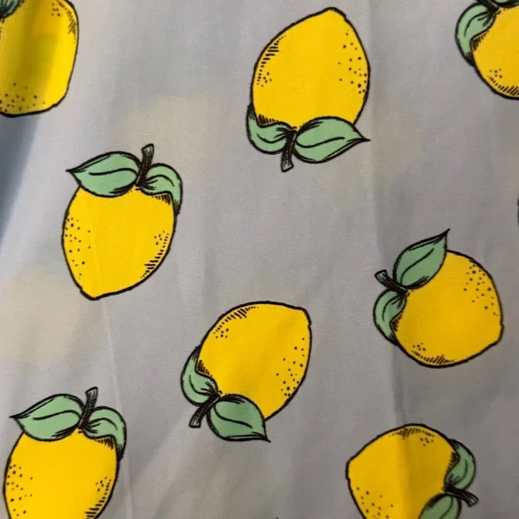 ModCloth Lemon Shirt - Picture 4 of 6